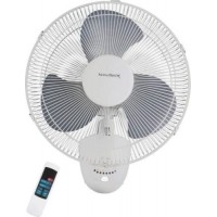 New Homebasix Fw40-s1 3 Speed 16" Oscillating Wall Mount Fan With Remote 8603078 - B01D8UCCW2